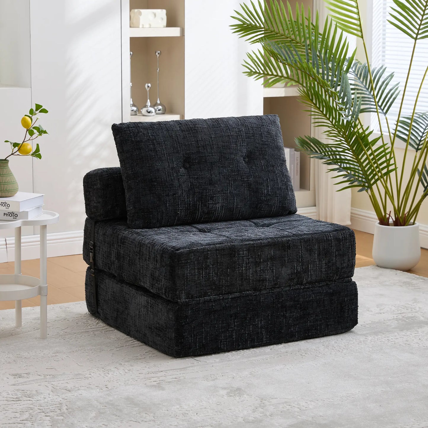 Chauffeuse Convertible SOVO — Gris-Anthracite