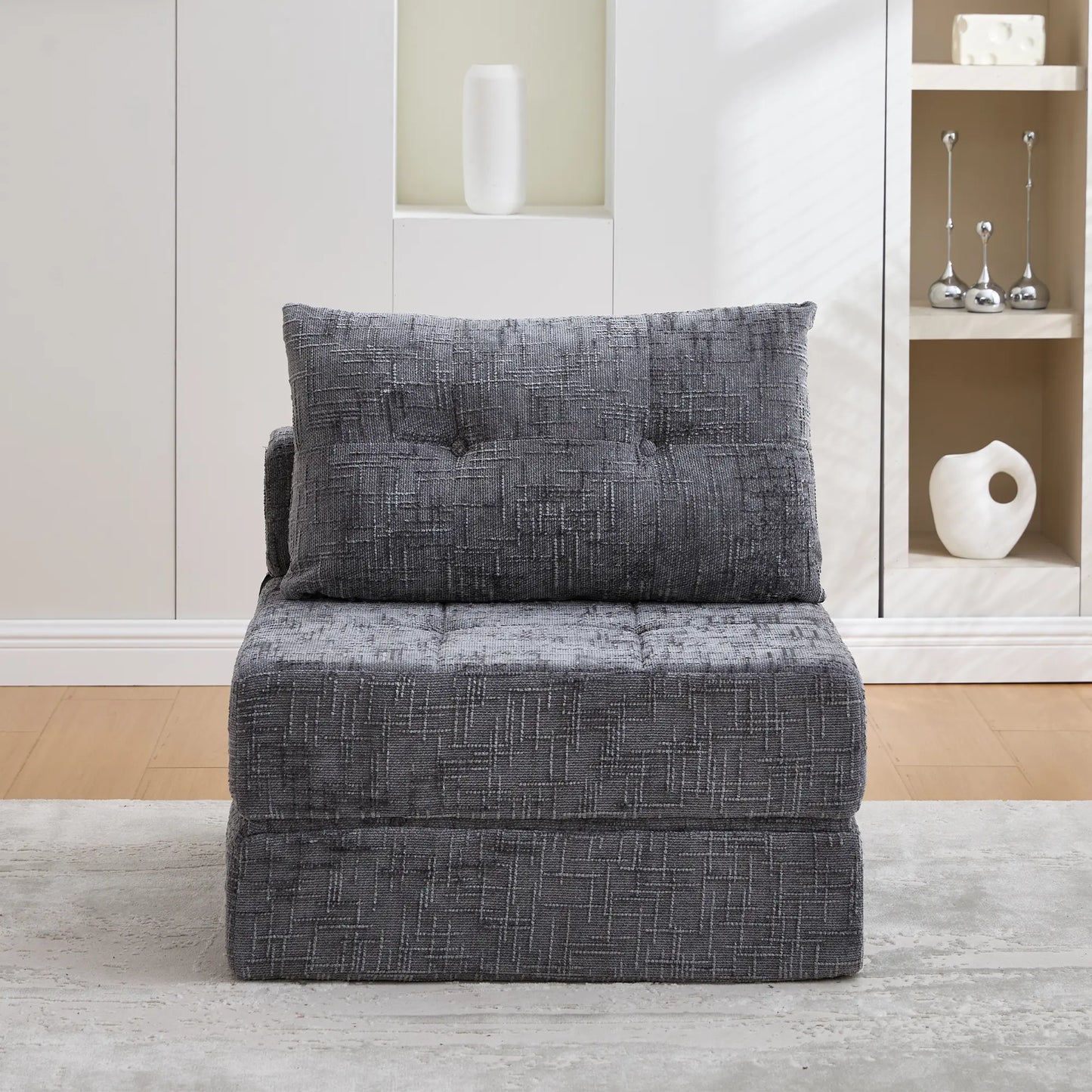 Chauffeuse Convertible SOVO — Gris Clair