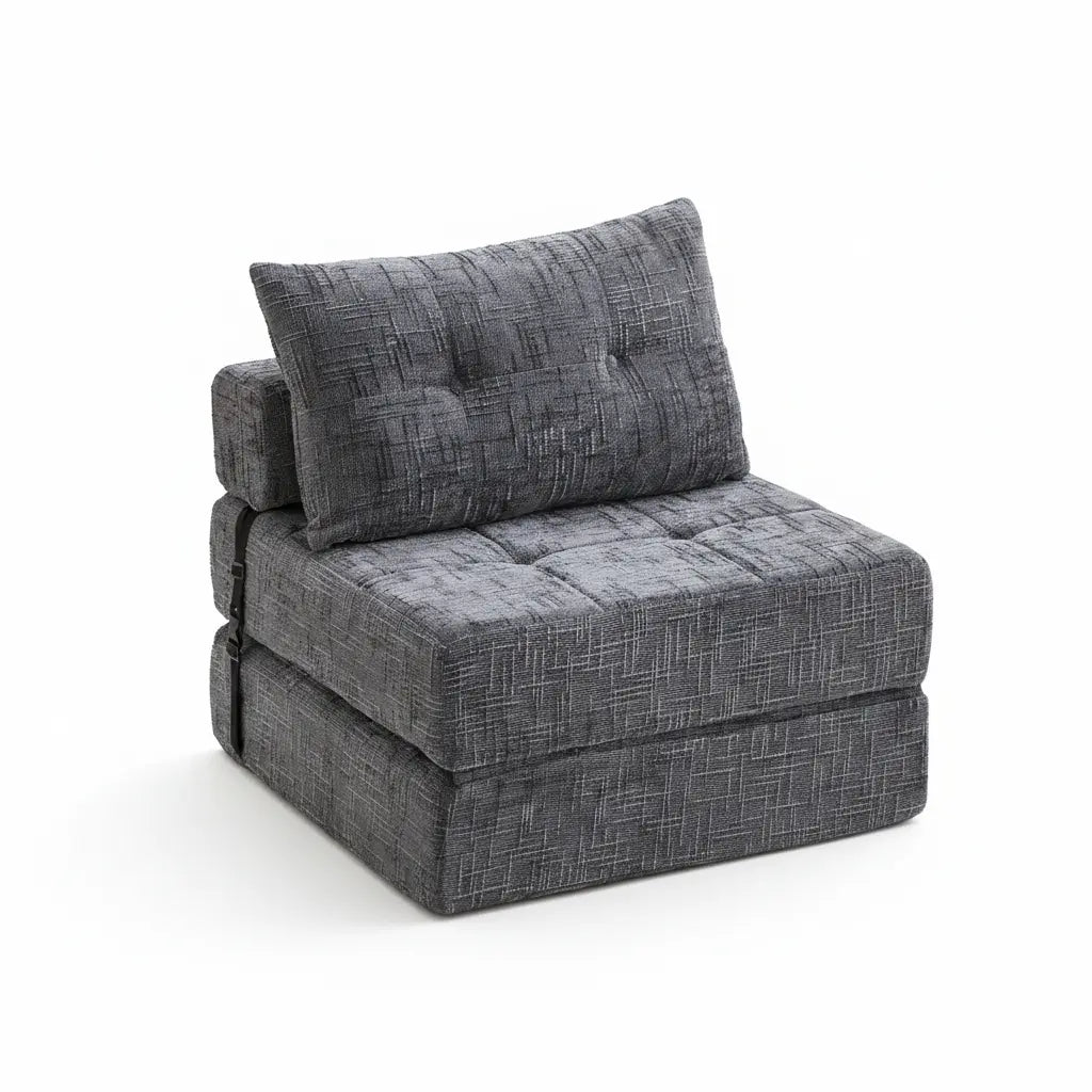 Chauffeuse Convertible SOVO — Gris Clair