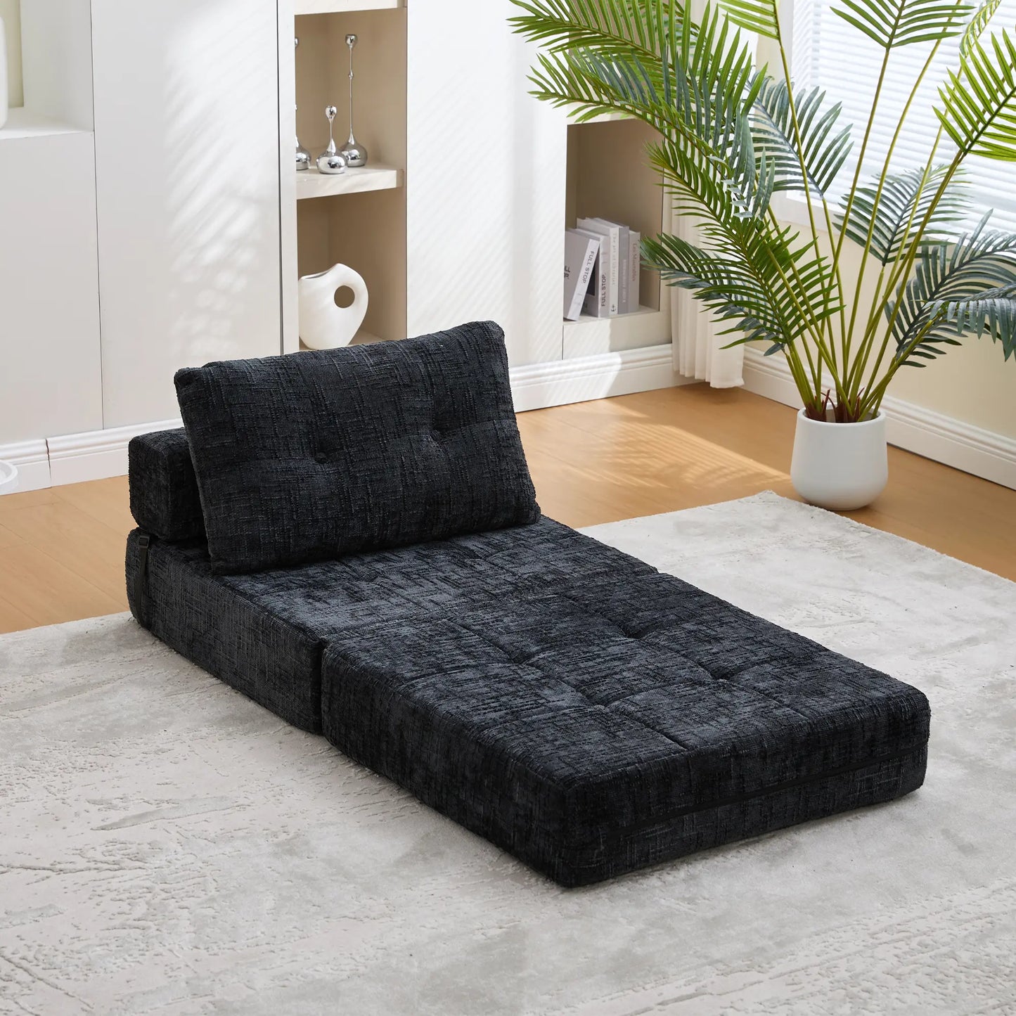 Chauffeuse Convertible SOVO — Gris-Anthracite